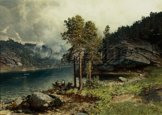 Andreas Disen (1845-1923), 
Size; 91x69 cm, 
Genre: Oil
Location: Private, 
Photo: Per Henrik Petersson